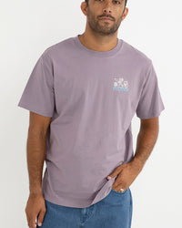 Polera Hombre Old Growth Livin - Plum