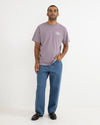 Polera Hombre Old Growth Livin - Plum