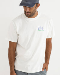 Polera Hombre Old Growth Livin - Vintage White