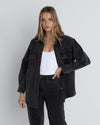 Chaqueta Mujer Oversized Denim Jacket - Grey
