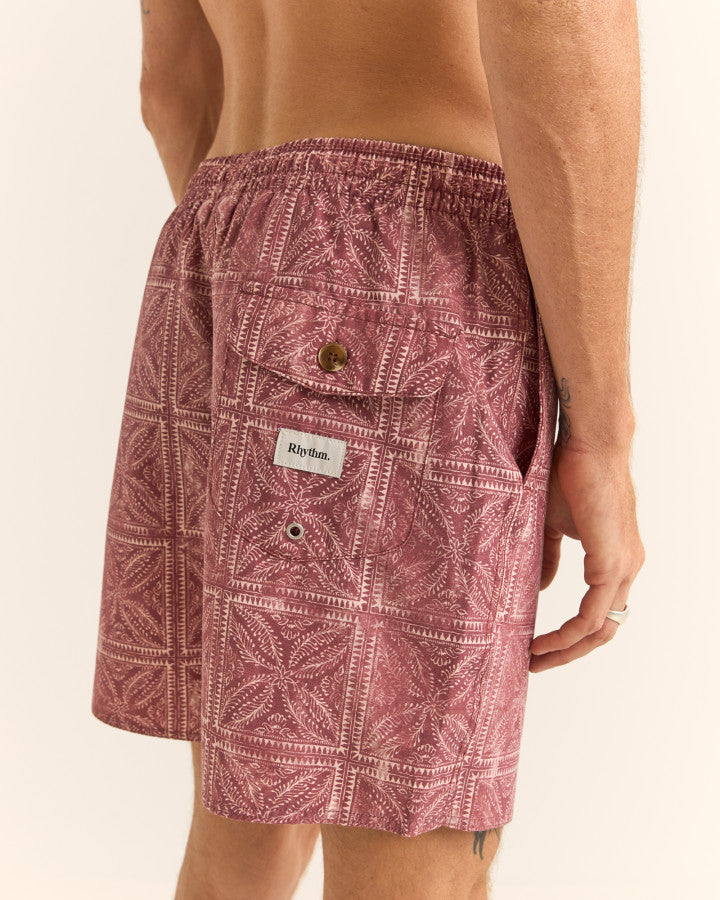 Traje de Baño Hombre Palama Beach Short - Moroccan Red