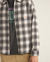 Camisa Hombre Plaid Flannel Shirt - Ash