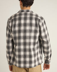 Camisa Hombre Plaid Flannel Shirt - Ash