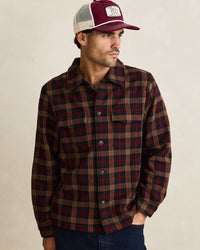 Camisa Hombre Polar Bond Flannel - Vintage Black