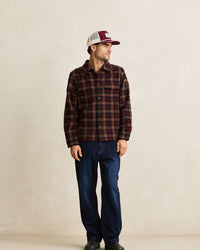 Camisa Hombre Polar Bond Flannel - Vintage Black