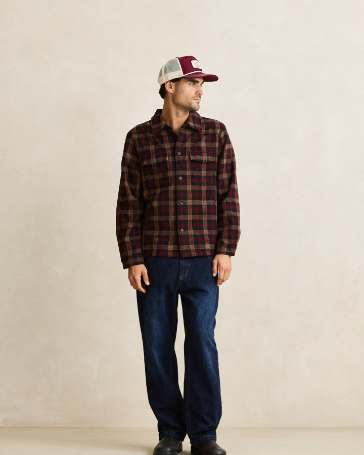 Camisa Hombre Polar Bond Flannel - Vintage Black