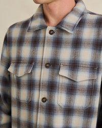 Camisa Hombre Polar Bond Flannel - Smoke