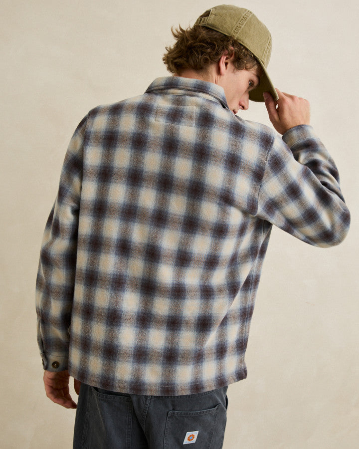 Camisa Hombre Polar Bond Flannel - Smoke