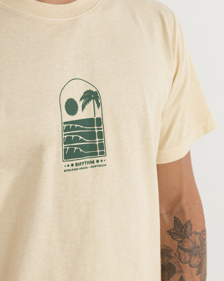 Polera Hombre Portal Vintage - Natural