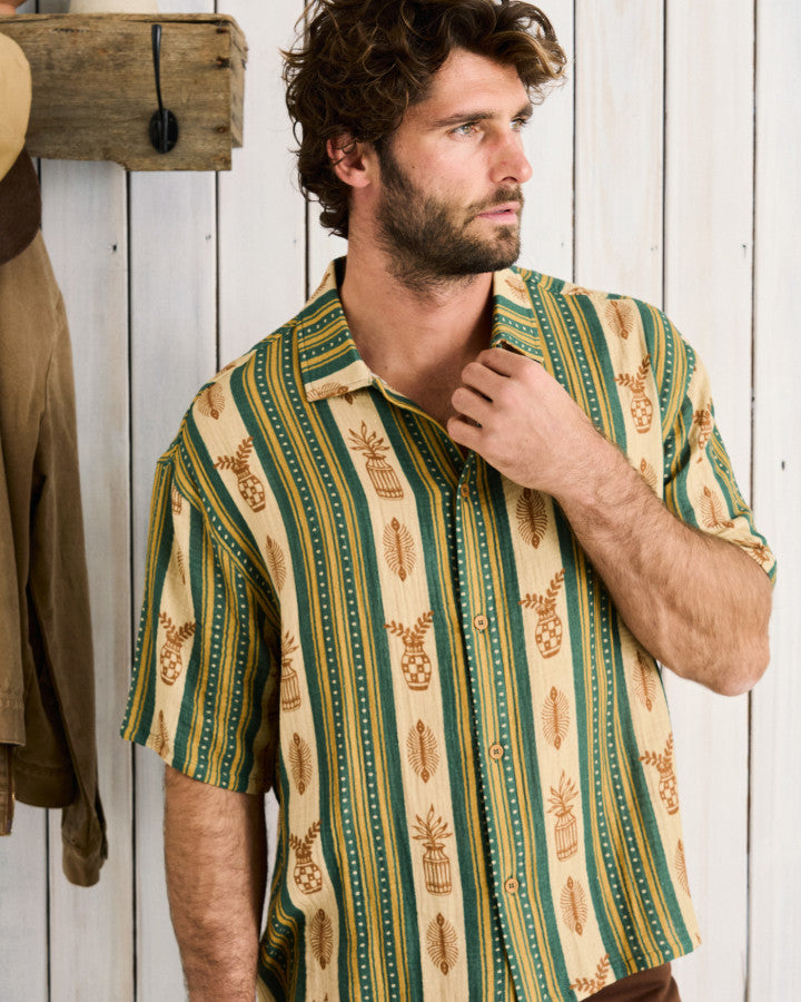 Camisa Hombre Propagate Shirt - Aloe