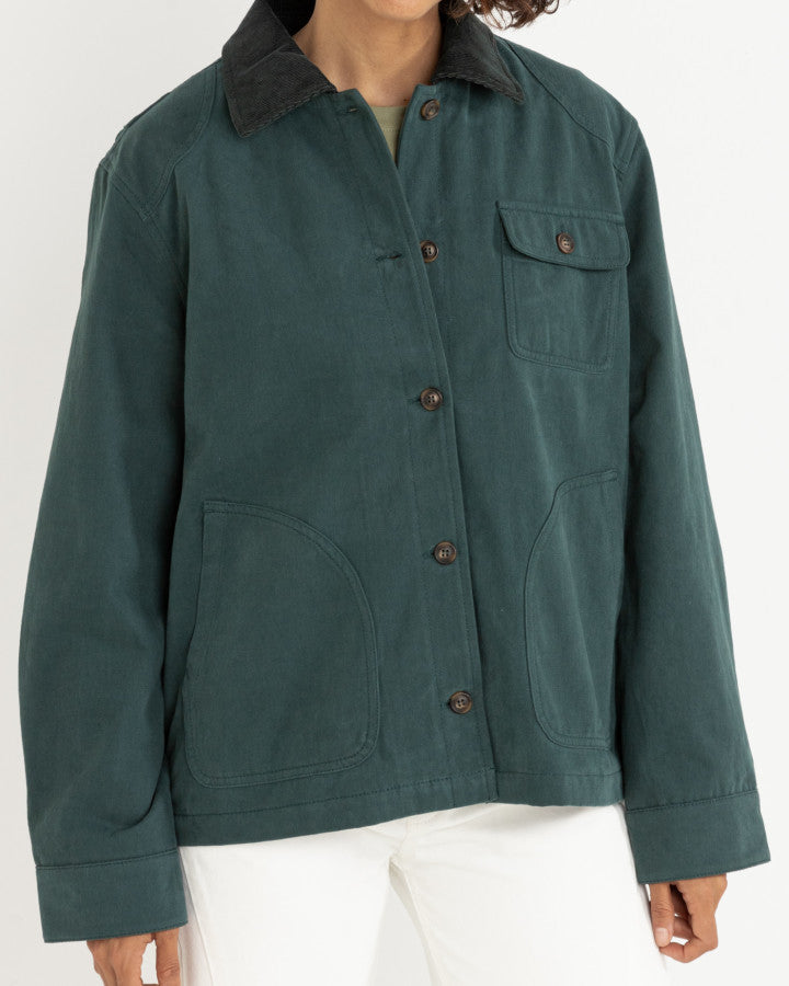 Chaqueta Mujer Rowan Barn Jacket - Forest Green