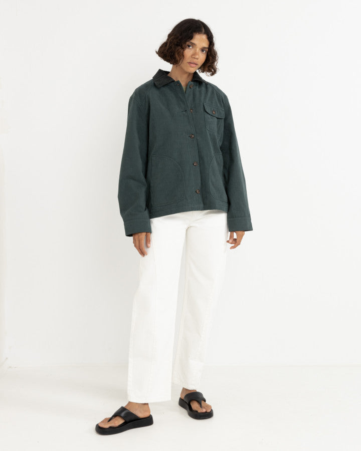 Chaqueta Mujer Rowan Barn Jacket - Forest Green