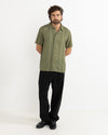 Camisa Hombre Scale Shirt - Olive