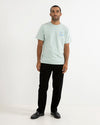 Polera Hombre Slow Down Slub - Mint