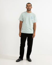 Polera Hombre Slow Down Slub - Mint