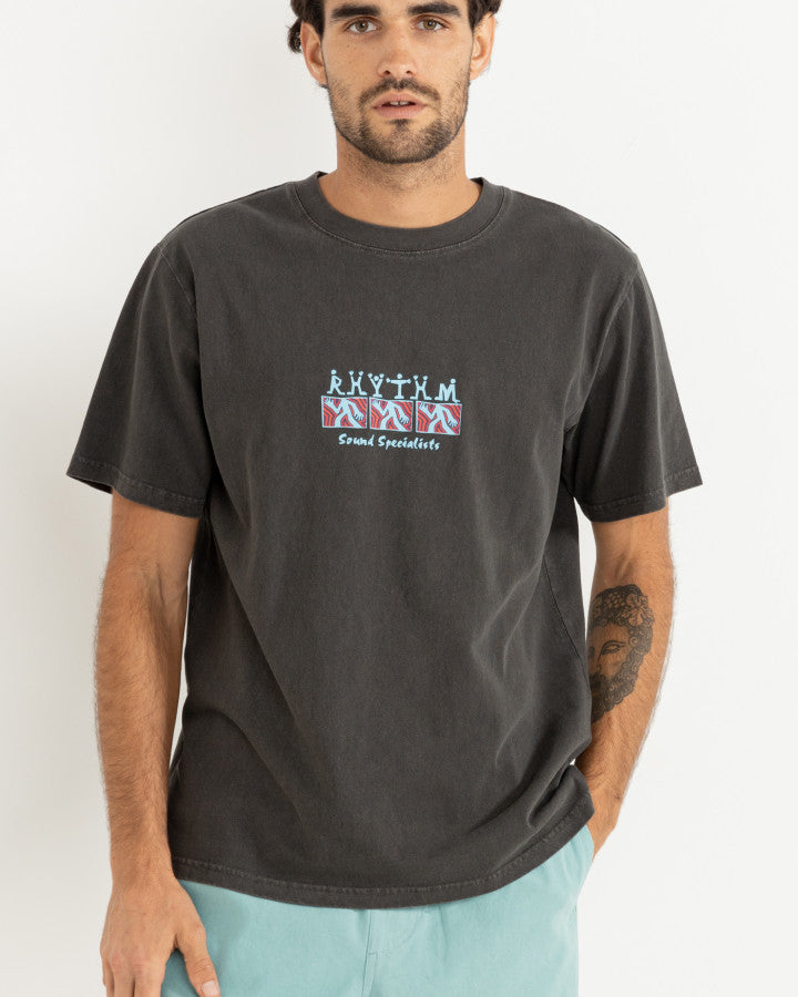 Polera Hombre Sound Specialist Vintage - Black