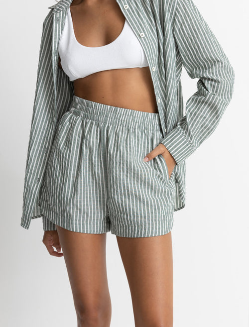 Short Mujer Stevie Stripe
