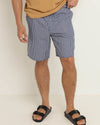 Short Hombre Stripe Box Jam - Navy