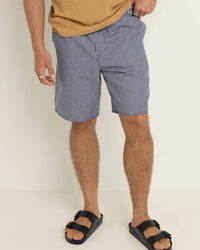 Short Hombre Stripe Box Jam - Navy