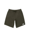 Short Hombre Textured Linen Box Jam - Olive
