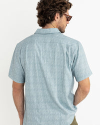 Camisa Hombre Tile Shirt - Blue