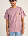Polera Hombre Tropic Radio Vintage - Grape