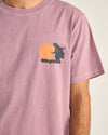 Polera Hombre Tropic Radio Vintage - Grape