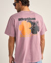 Polera Hombre Tropic Radio Vintage - Grape