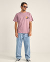 Polera Hombre Tropic Radio Vintage - Grape