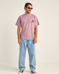 Polera Hombre Tropic Radio Vintage - Grape