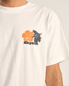 Polera Hombre Tropic Radio Vintage - White