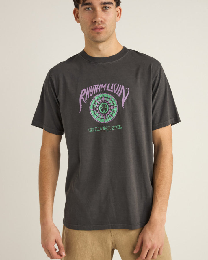 Polera Hombre Universal Sound Vintage - Vintage Black