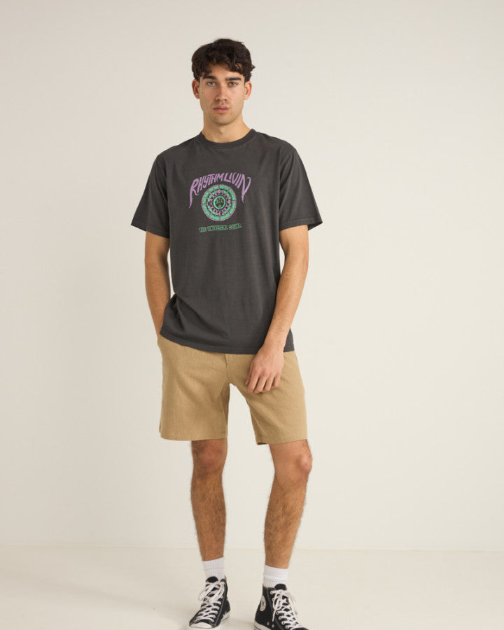 Polera Hombre Universal Sound Vintage - Vintage Black