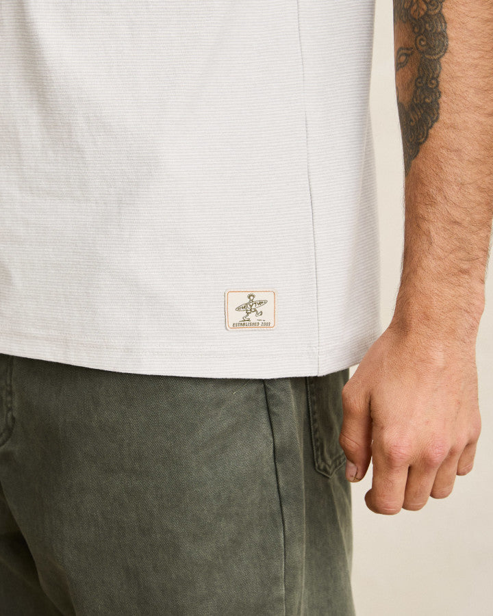 Polera Hombre Vintage Stripe - Moonrock
