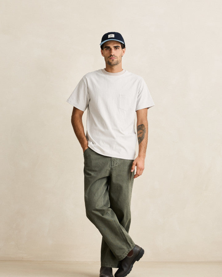 Polera Hombre Vintage Stripe - Moonrock