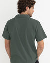 Polera Hombre Vintage Terry Polo - Silver Pine