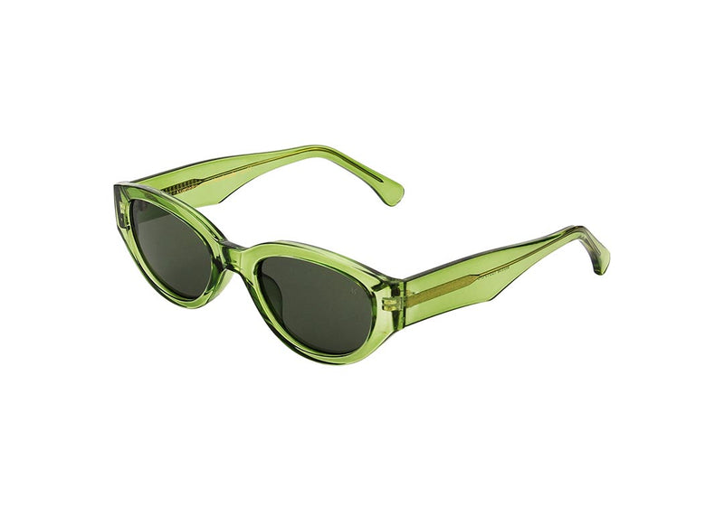 Anteojos de Sol Winnie Light Olive Transparent