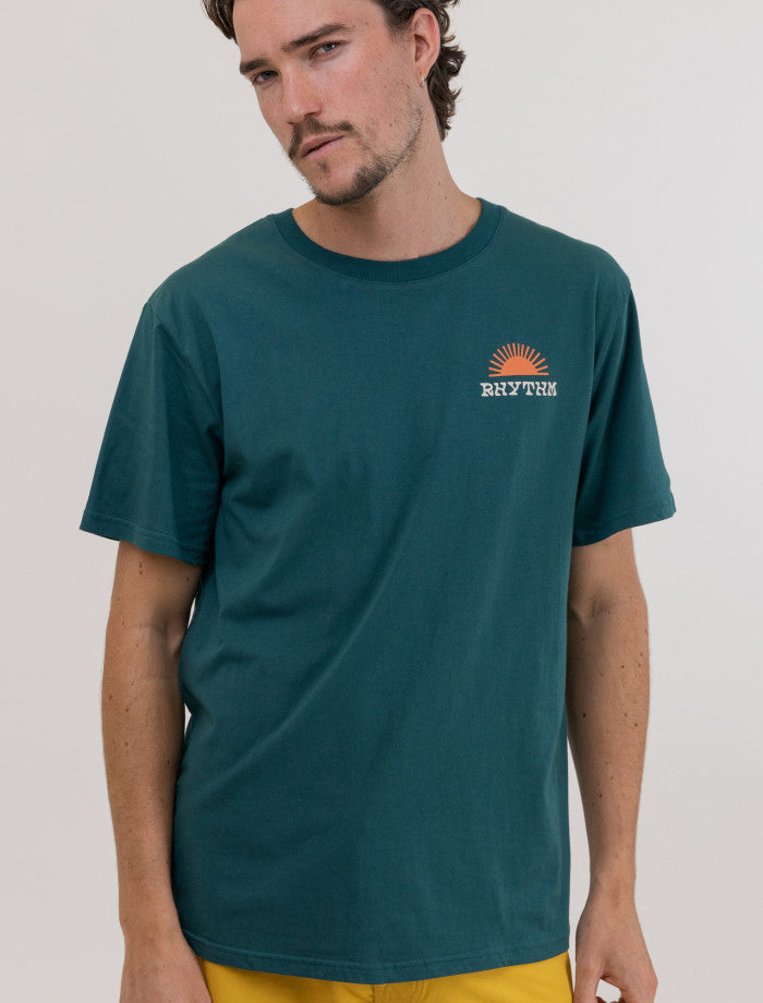 Polera Hombre Awake - Teal