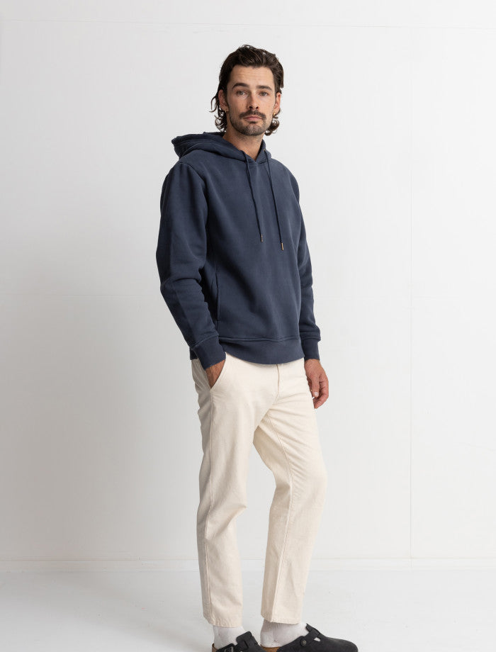 Poleron Hombre Classic Fleece Hood - Worn Navy