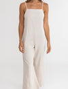 Jardinera Mujer Classic Jumpsuit - Oat