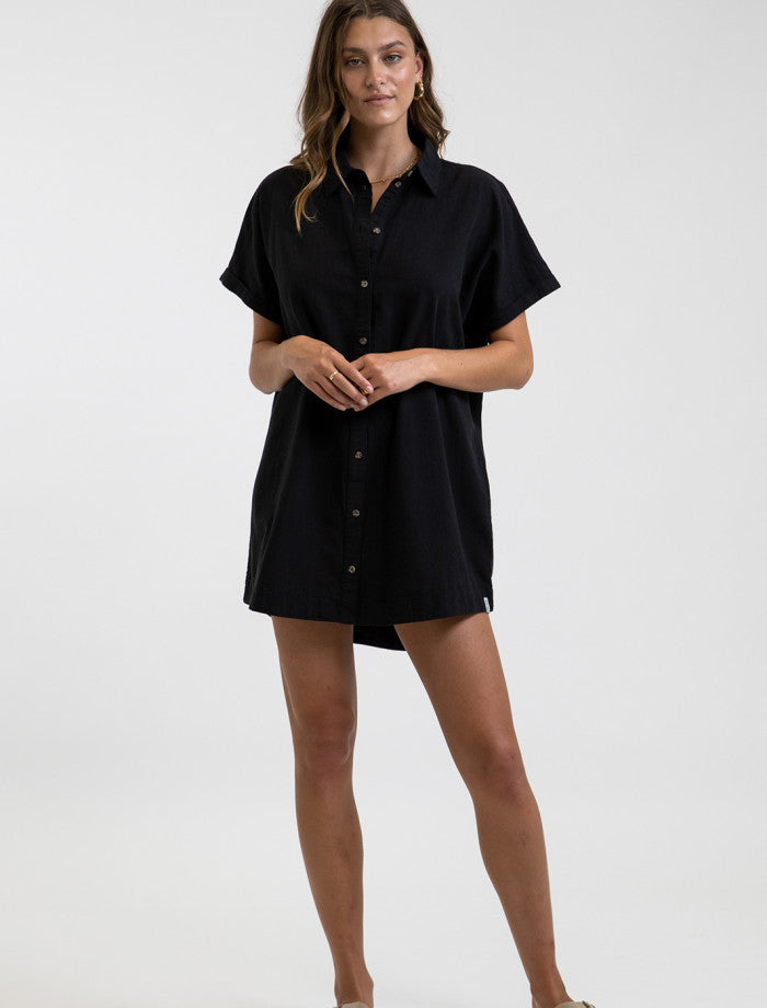 Vestido Mujer Classic Linen Shirt