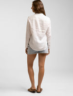 Blusa Mujer Classic Long Sleeve White