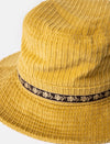 Cord Bucket Hat Mustard