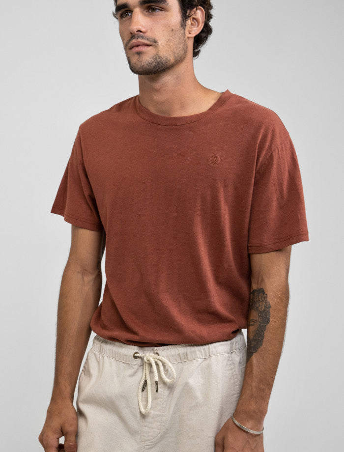 Polera Hombre Field SS Adobe
