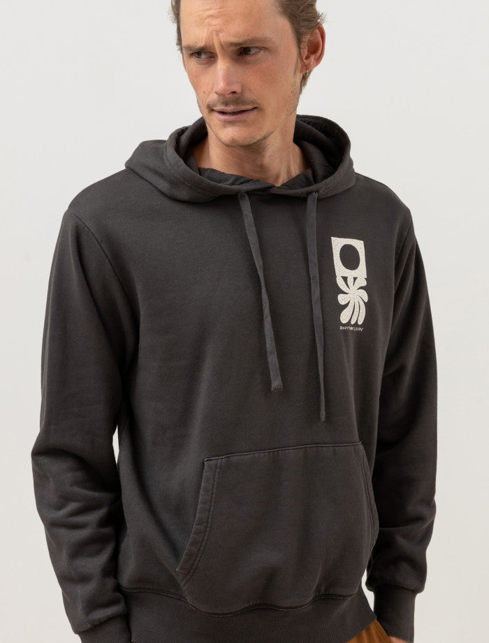 Poleron Hombre Flora Vintage Fleece Hood