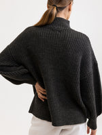 Sweater Mujer Lakewood Oversized Charcoal