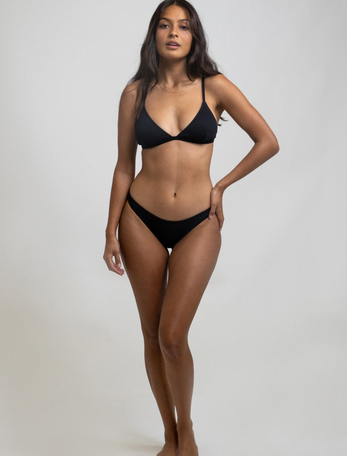 Bikini Palm Springs Bralette Top Black