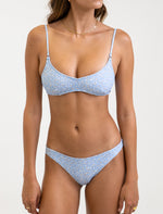 Bikini Pebble Ring Trilette Top Whisper Blue
