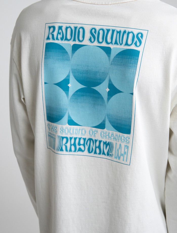 Polera Hombre Reverb LS Vintage White