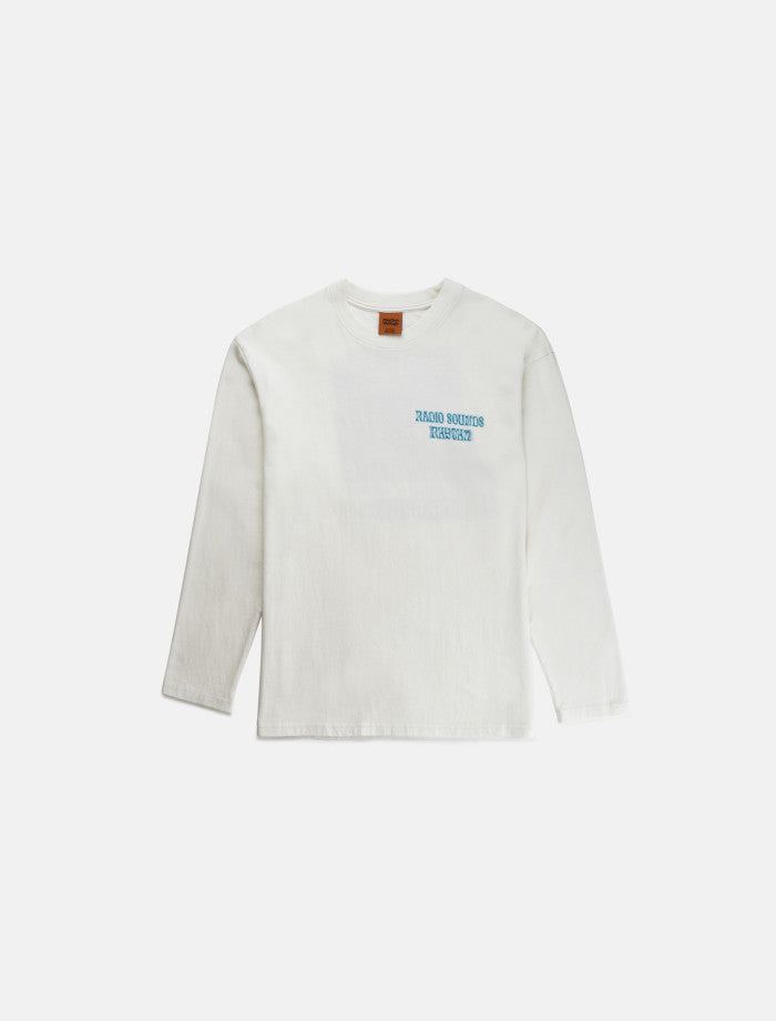 Polera Hombre Reverb LS Vintage White